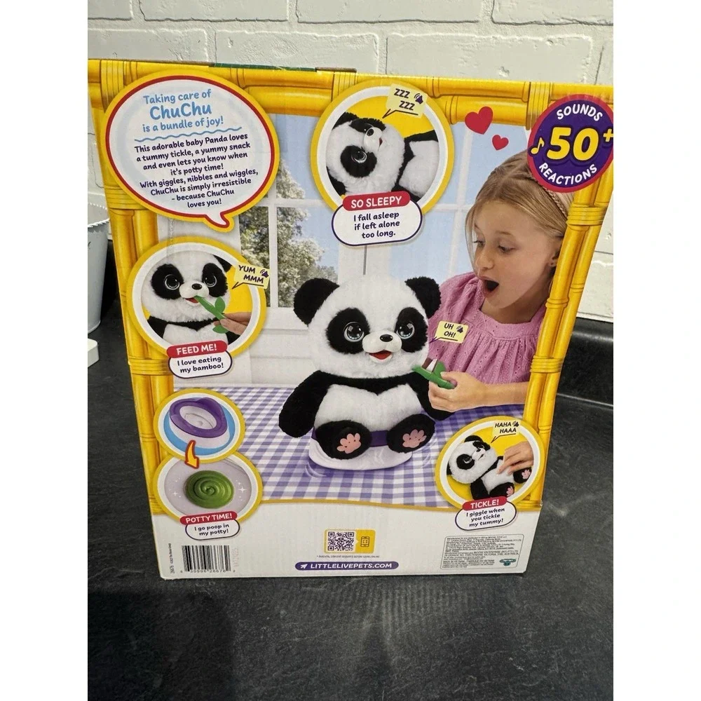 Little Live Pets My Baby Panda ChuChu Interactive Plush [Includes Potty!]